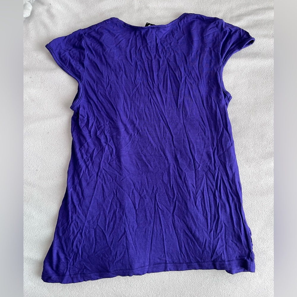 GEORGE RUCHED T-SHIRT - Picture 2 of 3